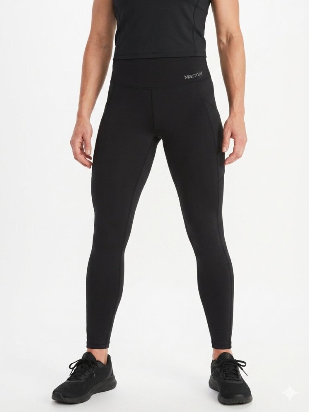MARMOT Running Tights Leggings Black M